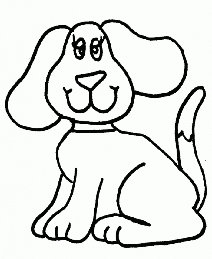 Tuyển tập tranh tô màu con chó đẹp nhất
