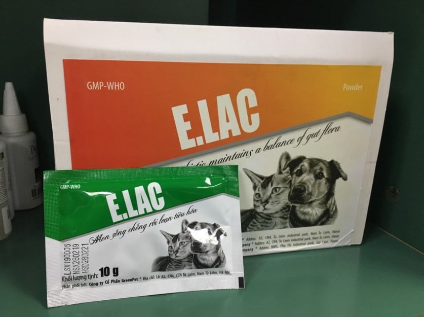 Men tiêu hóa chó mèo Elac