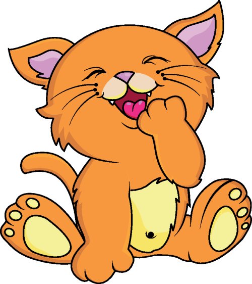 Con Mèo Hoạt Hình Dễ Thương - con mèo png tải về - Miễn phí trong suốt Màu  Hồng png Tải về.