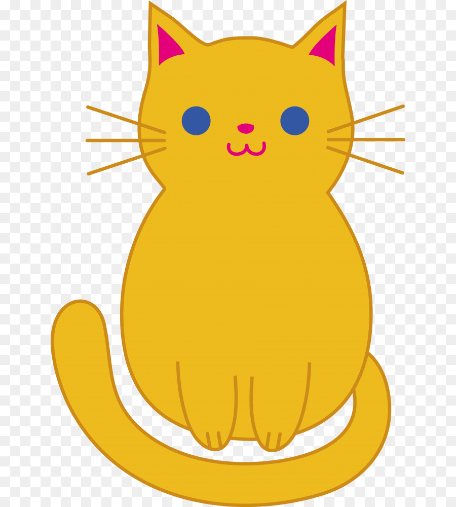 Tải ảnh mèo cute hoạt hình - Hình vẽ mèo cute